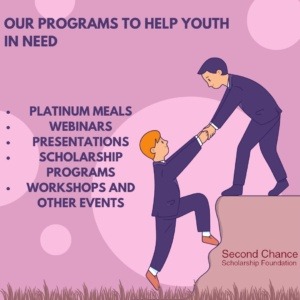 Second Hand Scholarship Foundation's programs for youth in need - providing resources and support.